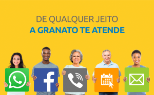 A Granato te atende do seu jeito!