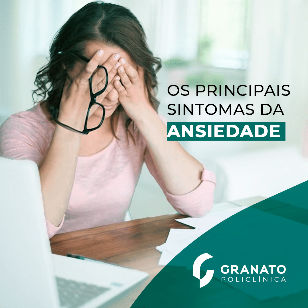 Os principais sintomas da ansiedade