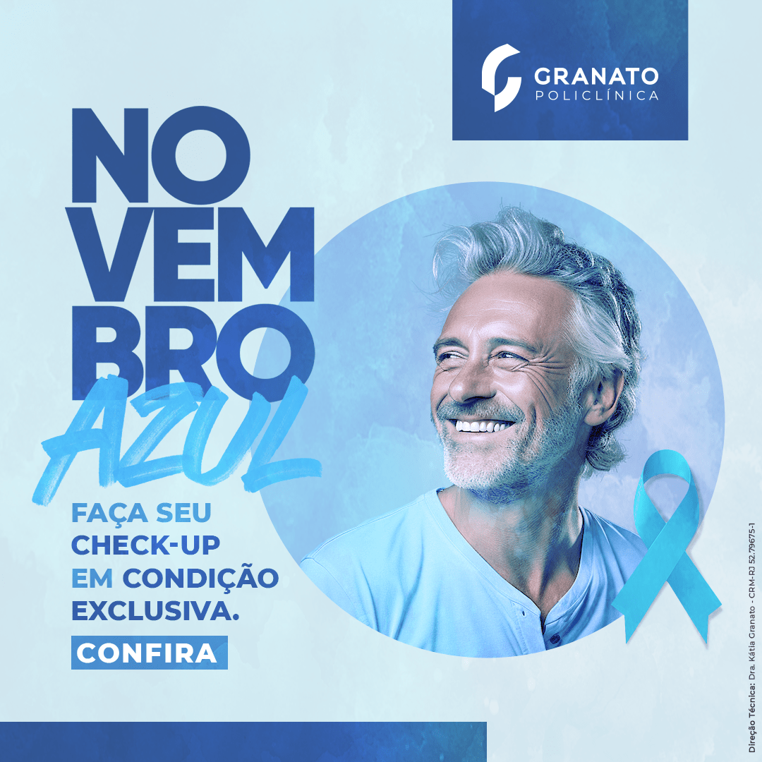 Novembro Azul: Faça o seu check-up em condição exclusiva