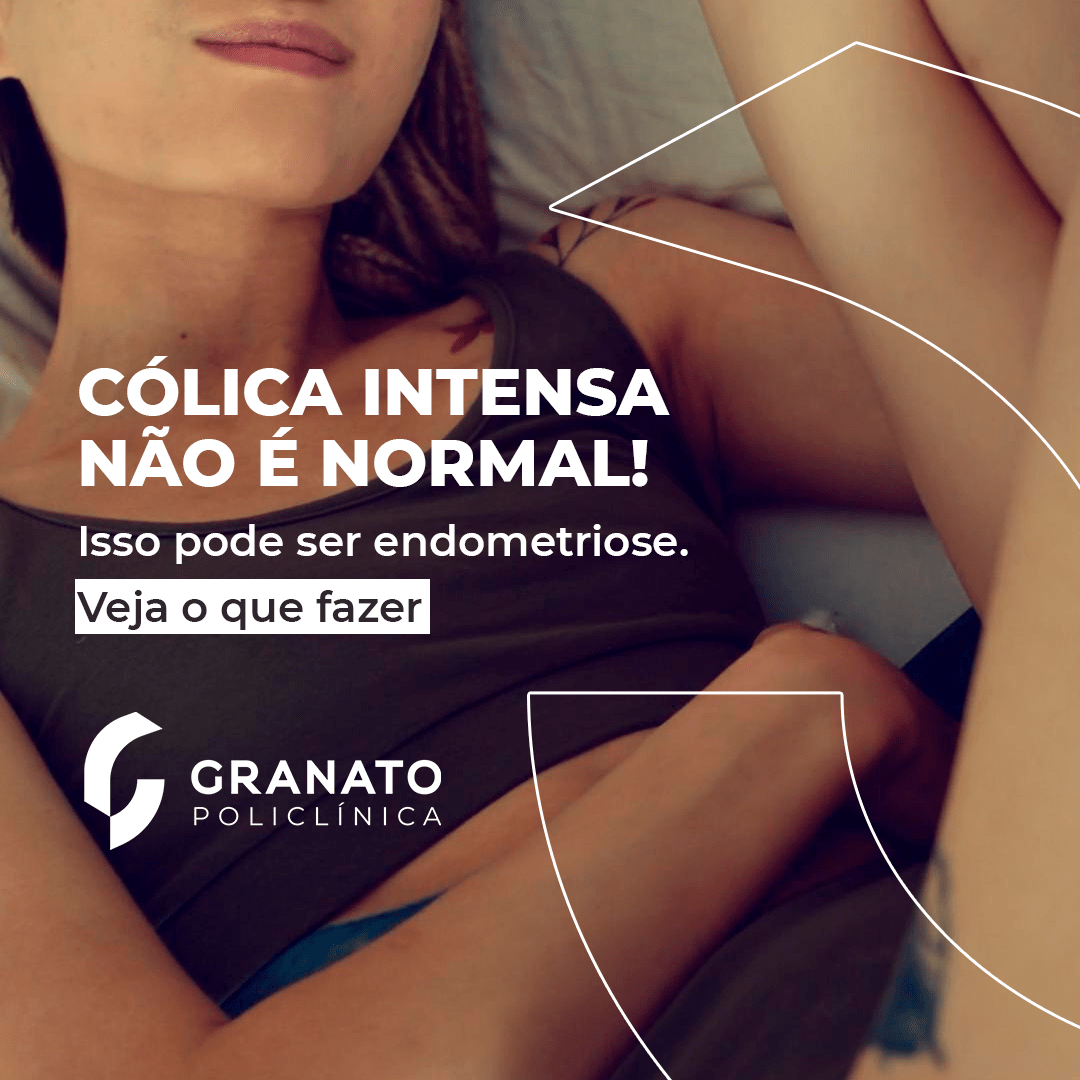 Cólica intensa pode ser endometriose! Veja o que fazer.