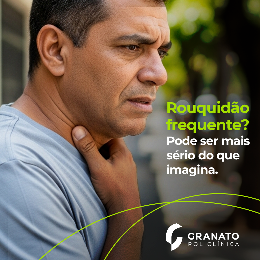 Rouquidão frequente? Pode ser mais sério do que você imagina