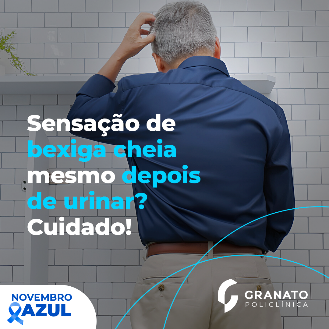 Sensação de bexiga cheia mesmo depois de ir ao banheiro? Entenda o que pode ser